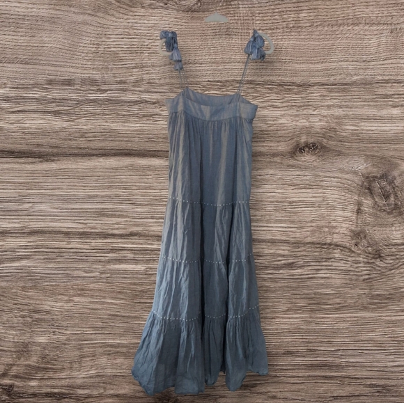 Mykonos Sundress in Blue Chambray from Mirth - Picture 5 of 6